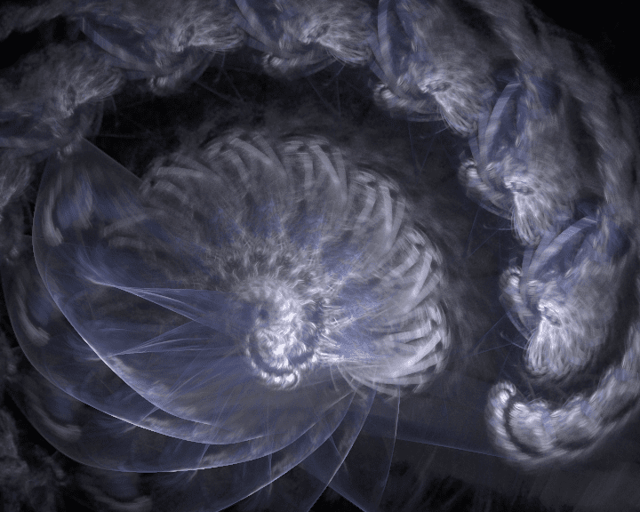 Render Fraktal Dikotomi Kolektif